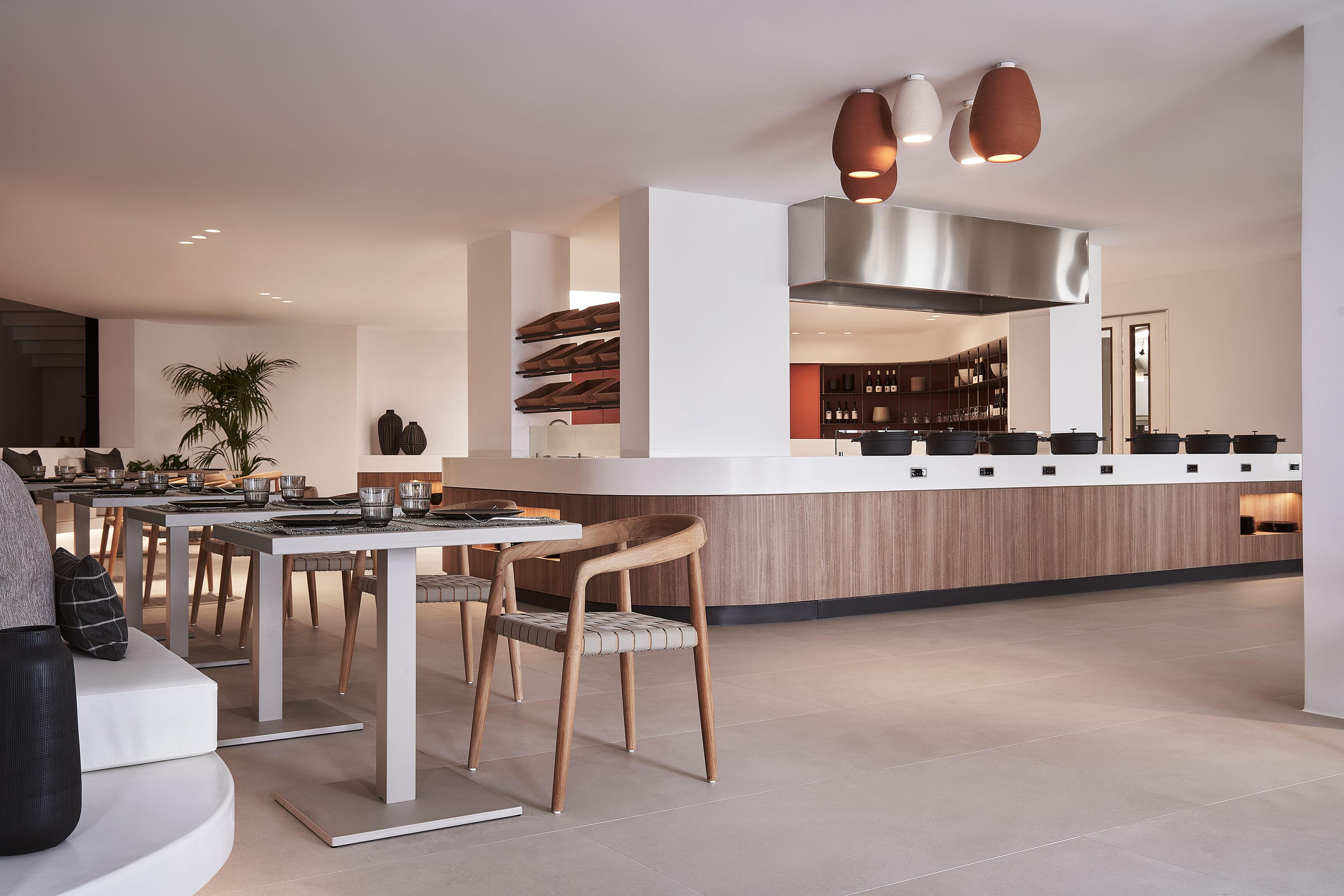 Orama Hotel&Spa Fira  Exteriér fotografie The Kitchen